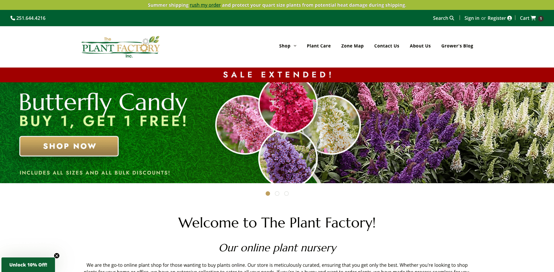 Shop Plant Factory